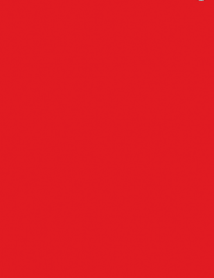 Kırmızı Tek Yüz  2.7 mm 85 x 70 cm (6 Parça ) - 1
